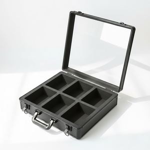 Boîte de rangement personnalisée en aluminium P-SA SLAB pour cartes de sport, football, basketball - Product Image 1