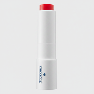 Glutanex <b>Lip</b> Glow Balm Scarlet skin lightening <b>lip</b> balm scarlet bold tint glossy moisturizing gentle dermatologist tested repair - Product Image 2