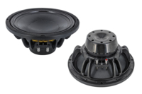 Haut-parleur néodyme B&C de 10 pouces pour systèmes audio de subwoofer intérieurs/extérieurs, système de sonorisation actif/passif, système de ligne acoustique