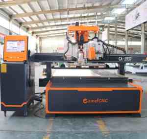 Nhiều cho bảng điều khiển đồ nội thất cửa gỗ khắc khoan với trục chính ngang và lưỡi cưa CA-1325 1530 ATC <span class=keywords><strong>CNC</strong></span> Router - Product Image 2