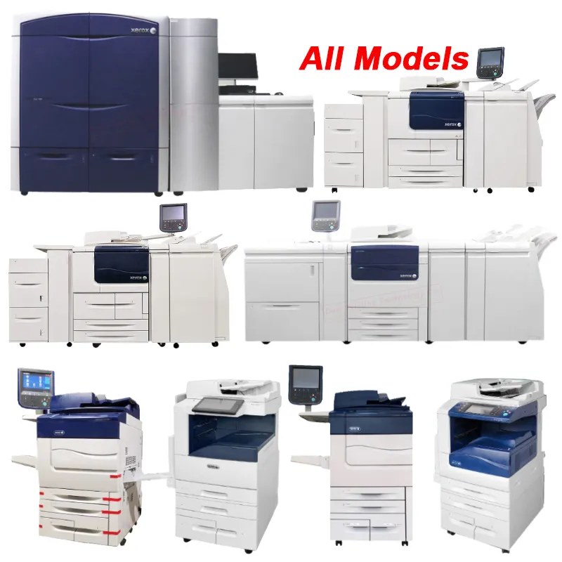 Para Fuji Xerox fotocopiadoras usadas de todos los modelos C7855 8070 3371 3065 C700 J75 C75 7785 V180 V80 D110 7080 9060 7788 560 4112 137