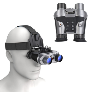 החדשים הנכנסים עין-3D אפקט ראיית לילה מכשיר קסדה רכוב 4K uhd טקטי אינפרא אדום דיגיטלי - Product Image 1