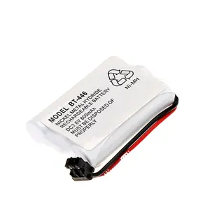Ni-MH Battery Pack 3.6V 800mAh Cordless Phone Battery Replacement for Uniden BT446 BT-446 BP446 BBTY0503001 BT-1004 BT-1005