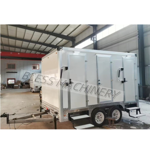 في الهواء الطلق <span class=keywords><strong>3</strong></span> أكشاك Vip سيارة محمولة الحمام غرفة التخييم الغسيل خارج المرحاض مقطورة - Product Image 4