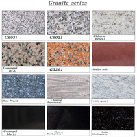 Carreaux d'escalier en granit gris naturel, surface flammée, pour marches d'escalier extérieures, projets de construction de villas et de maisons