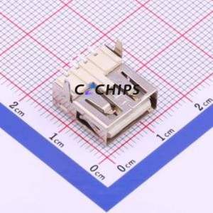 903-241A2031S10100 USB Connector SMD Connector ( Connector Type: Type-A )( Protocol Standard: USB 2.0 )( Gender: Female ) - Product Image 1