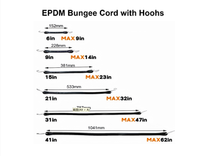 Ultimate kait kabel Bungee <span class=keywords><strong>EPDM</strong></span> tahan cuaca tahan lama serbaguna untuk penggunaan luar ruangan rumah Industri solusi karet merenggang - Product Image 2