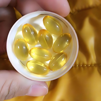 Gélules d'huile de poisson OEM ODM, extrait de haute mer, capsules nutritives, complément oral quotidien pour la maintenance nutritionnelle du cerveau des adultes