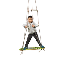 JIESEN-Planche de surf suspendue avec poignée réglable en bois et érable, plateau plat, planche à roulettes