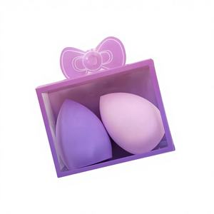 Éponge de maquillage pour le visage, marque OEM, étiquette privée, sans latex, super douce, modèle personnalisable, lavable, pour utilisation avec un poudrier - Product Image 5