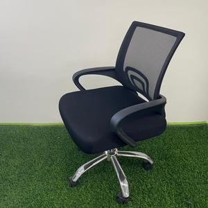 Silla <span class=keywords><strong>de</strong></span> Oficina <span class=keywords><strong>de</strong></span> Malla Transpirable Directa <span class=keywords><strong>de</strong></span> Fábrica para Oficina en Casa, Silla <span class=keywords><strong>de</strong></span> Malla <span class=keywords><strong>de</strong></span> Respaldo Medio con Reposabrazos Fijos - Product Image 4