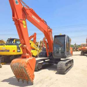 HITACHI ZX120 a utilisé l'excavatrice de 12 tonnes équipée du moteur d'Isuzu Excavatrice utilisée par machines de construction municipales en vente - Product Image 4