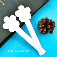 Bandelettes de test de parfum professionnelles personnalisées en papier couché cartonné, imprimées offset, avec étiquette estampée à chaud et impression UV
