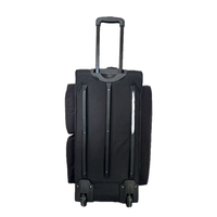 Sac de voyage à roulettes robuste et étanche, grand format, type sac de sport tactique extensible en nylon pour équipement de défense personnelle