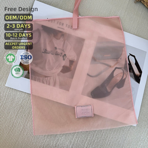 Bolsa de Embalaje de Organza Suave Biodegradable y Ecológica con Cordón, para Cartera o Bolso, con Impresión de Logotipo Personalizado - Product Image 3