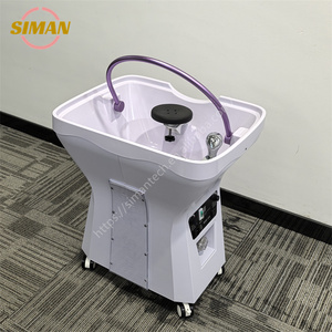 Siman Movable Shampoo Basin Head Therapy <strong>Machine</strong> <strong>Massage</strong> Couch Facial Bed Fumigation <strong>Water</strong> Circulation Shampoo <strong>Machine</strong> - Product Image 3