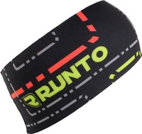 Marathon Triathlon Course Événement Évacuation de la sueur Logo imprimé personnalisé Bandeau extensible à large bord Sports Yoga
