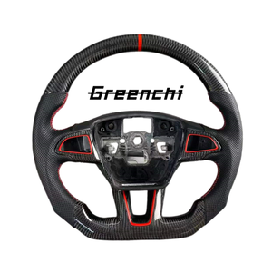 Volant sport en fibre de carbone personnalisé pour <span class=keywords><strong>Ford</strong></span> Focus MK4 (2018-2025) - Product Image 1
