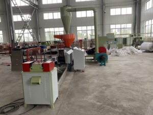 Automatic PS Foam Plastic <strong>Recycling</strong> Granules <strong>Machine</strong> With Hot Washing Tank &amp; Dewatering <strong>Machine</strong> - Product Image 5