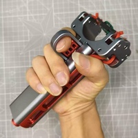 Ketapel Otomatis Paduan Aluminium CNC Presisi Tinggi Model Baru Tembakan Beruntun Khusus Dewasa Kompetisi Luar Ruangan Daya Tinggi