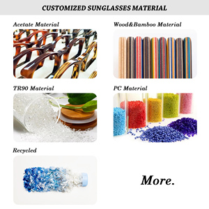 Frais de logo personnalisé : Impression laser, estampage à chaud, gaufrage 3D, métal, impression UV couleur, impression sur écran, boîte personnalisée, taille du matériau, lentilles de lunettes de soleil - Product Image 5
