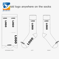 Chaussettes de sport de qualité supérieure neuves et OEM avec logo personnalisé Elite Athletic en coton pour femmes