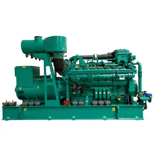 leader power gas generators natural gas turbine generator 330KVA LPG LNG Biogas Electric Start Natural Gas Biogas Generator