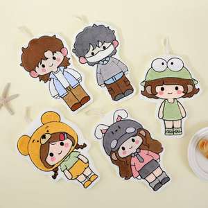 Nouveau dessin animé cuisine et salle de bain <span class=keywords><strong>serviette</strong></span> à séchage rapide épaissi absorbant chiffon sans perte pour un usage domestique en gros - Product Image 4