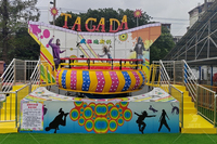 Attractions de parc d'attractions, jeux mécaniques, manèges, Disko Samba, carrousel, Disco Tagada à vendre