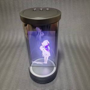 5.5 inch ai hình ba chiều hộp <span class=keywords><strong>Robot</strong></span> hình người ai nữ 3D hình ba chiều hình trụ trong suốt hiển thị <span class=keywords><strong>robot</strong></span> HD ai - Product Image 6