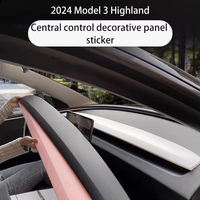 Pour Tesla Model Y Juniper Model 3 Highland TPE ABS Tapis de protection antidérapant pour tableau de bord Pare-soleil Anti-reflets Accessoires intérieurs