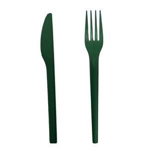 Recipiente de plástico para café de restaurante, plegable, desechable, de peso pesado, bolsa de cuchara colorida, cuchara de plástico pequeña de lujo - Product Image 2