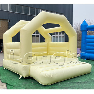 Château gonflable en pastel personnalisé pour enfants et adultes - Product Image 3