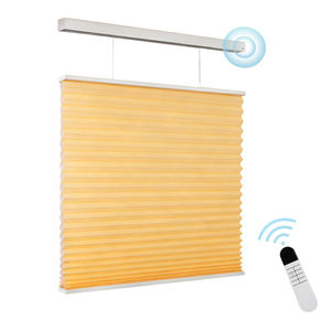 Pare-soleil sans fil personnalisé avec double moteurs stores inférieurs supérieurs batterie au lithium stores nid d'abeille volets format électrique - Product Image 2