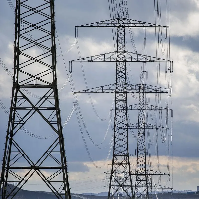 Aangepaste Hoogte Voeding Gegalvaniseerde Stalen Structuur Stalen Grid Toren Om Bouwdiensten Te Verlenen