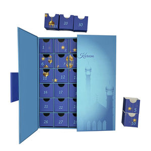 <span class=keywords><strong>Calendrier</strong></span> de l'avent vide, décorations du Ramadan, compte à rebours pour l'aïd, boîte-cadeau de luxe, <span class=keywords><strong>calendrier</strong></span> de l'avent, vente en gros, 2023 - Product Image 2