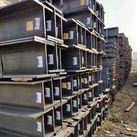 Poutre en acier au carbone laminée à chaud, type H et I, pour la construction