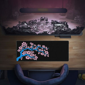 Alfombrilla de ratón para juegos extendida <span class=keywords><strong>Tsunade</strong></span> 3D, alfombrilla de escritorio de espuma viscoelástica fina personalizable con reposamuñecas, patrón cuadrado, Material de goma en stock - Product Image 3