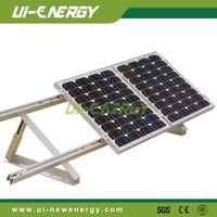 UN Solar racking Segitiga atap datar ballast flat atap beton pemasangan Panel Kit segitiga tetap solar mounting frame