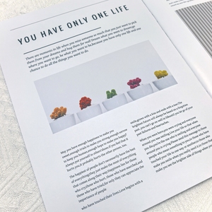 Livre imprimé en quadrichromie avec reliure piquée à cheval et papier couché pour la publicité d'entreprise - Product Image 3