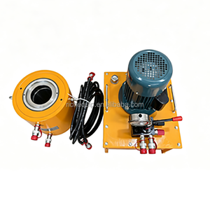 แม่แรงดึงไฮดรอลิกแบบเจาะรูตรงกลางสำหรับสะพานคอนกรีตอัดแรง - Product Image 2