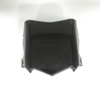 Plaque de numéro avant noire de style américain modifiée pour guidon, compatible avec les pièces de vélos électriques Sur-Ron Surron Light Bee LBX Ultra Bee Talaria XXX MX4