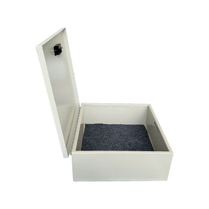 <span class=keywords><strong>Coffre</strong></span>-<span class=keywords><strong>fort</strong></span> numérique de bureau domestique compact avec doublure en feutre doux et couche intérieure <span class=keywords><strong>anti</strong></span>-rayures – Mini <span class=keywords><strong>coffre</strong></span> de sécurité pour rangement - Product Image 5