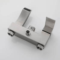 Acier inoxydable 304 Nickel brossé 3 Triple fonction Pluie murale supérieure Douche et bain douche Salle de bain Bain
