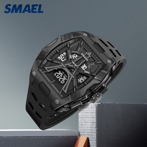 Reloj SMAEL 8131, Marca de Alta Gama, Estilo Deportivo de Lujo, Alarma Digital, Correa de Plástico, Resistente al Agua 50 Bar, Reloj de Cuarzo para Hombre - Product Image 2