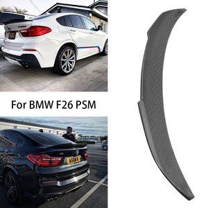 For X4 F26/X4M PSM Style Real Honeycomb Carbon Fiber Material Rear Spoiler Trunk Wing 2013-2018 - Product Image 2