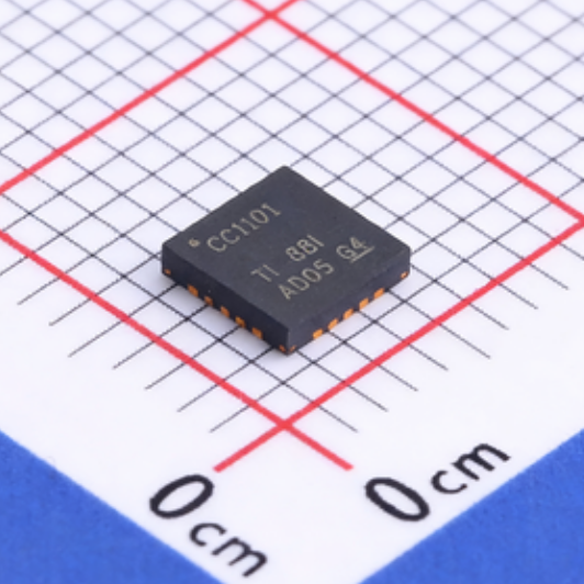 CC1101 RF and Wireless RF Transceiver ICs IC RF TXRX ISM<1GHZ 20QFN 300MHz ~ 348MHz 387MHz ~ 464MHz 779MHz ~ 928MHz CC1101RGPR