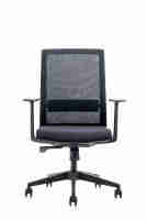 Chaises de bureau à dossier bas pour ordinateur, petite chaise permettant de gagner de l'espace, siège de bureau