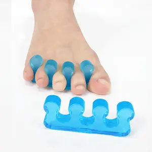 Großhandel hochwertige Zehen Spacer Fußpflege richtige Zehen Glätte isen Silikon Soft Toe Separator