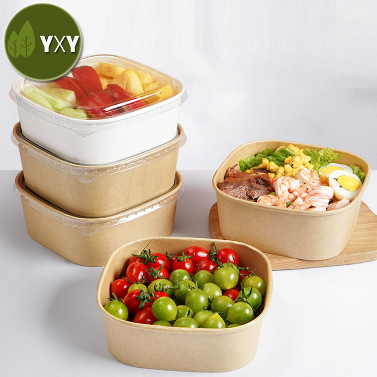 Disposable Lunch Hot Box Cornstarch Takeaway Clamshell Biodegradable ...